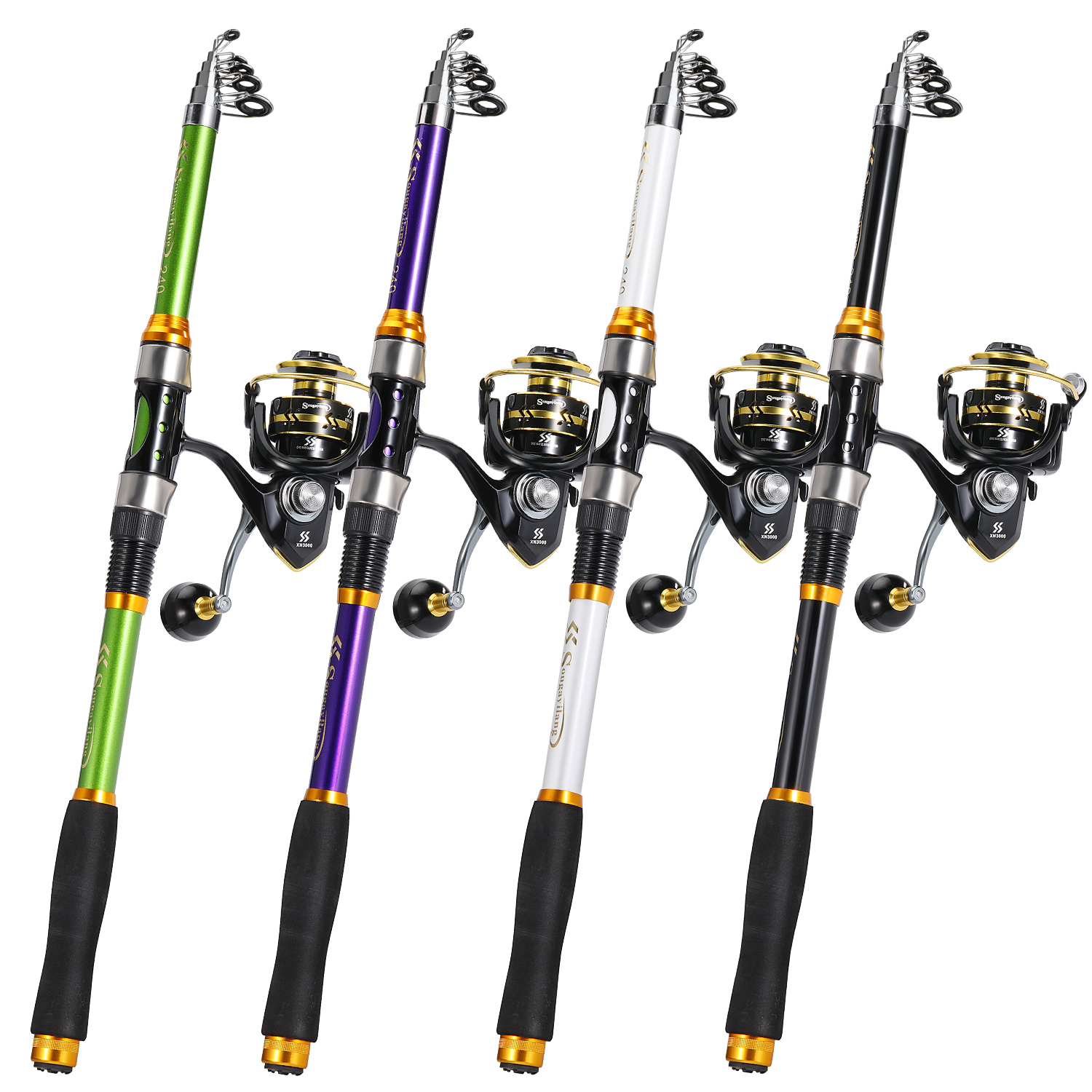 Conventional Reel - Sougayialng spinning fishing rod and reel