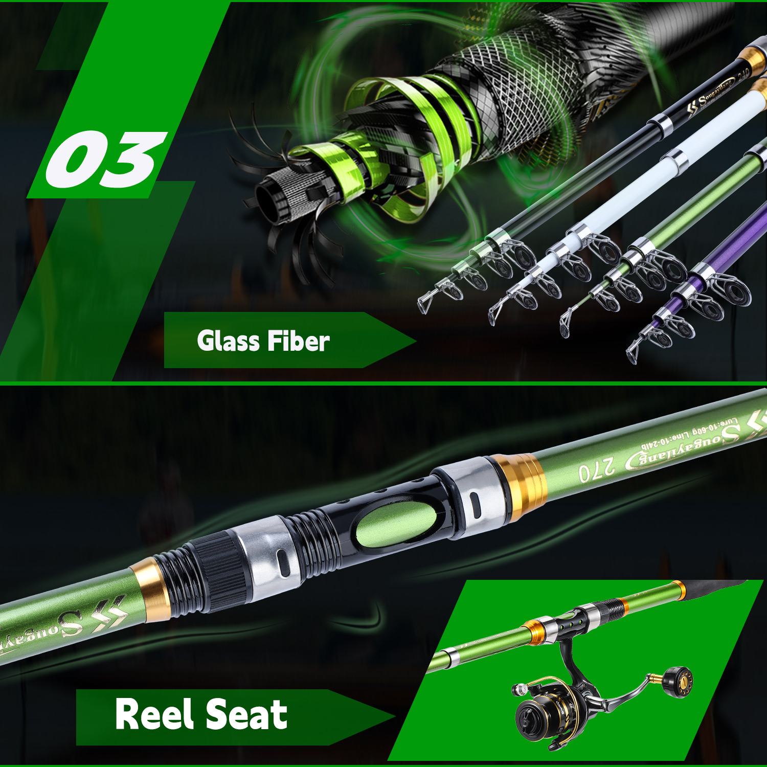 Sougayialng spinning fishing r - Conventional Reel review and price