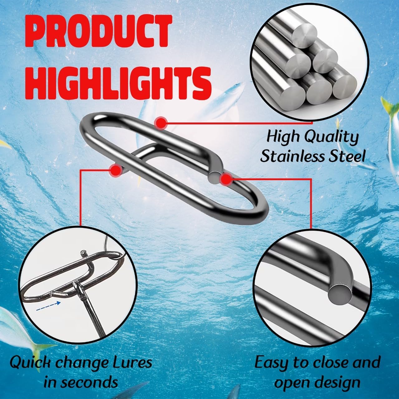 9KM Fishing Snap Kit 110pcs Po - Baitcasting Reel review and price