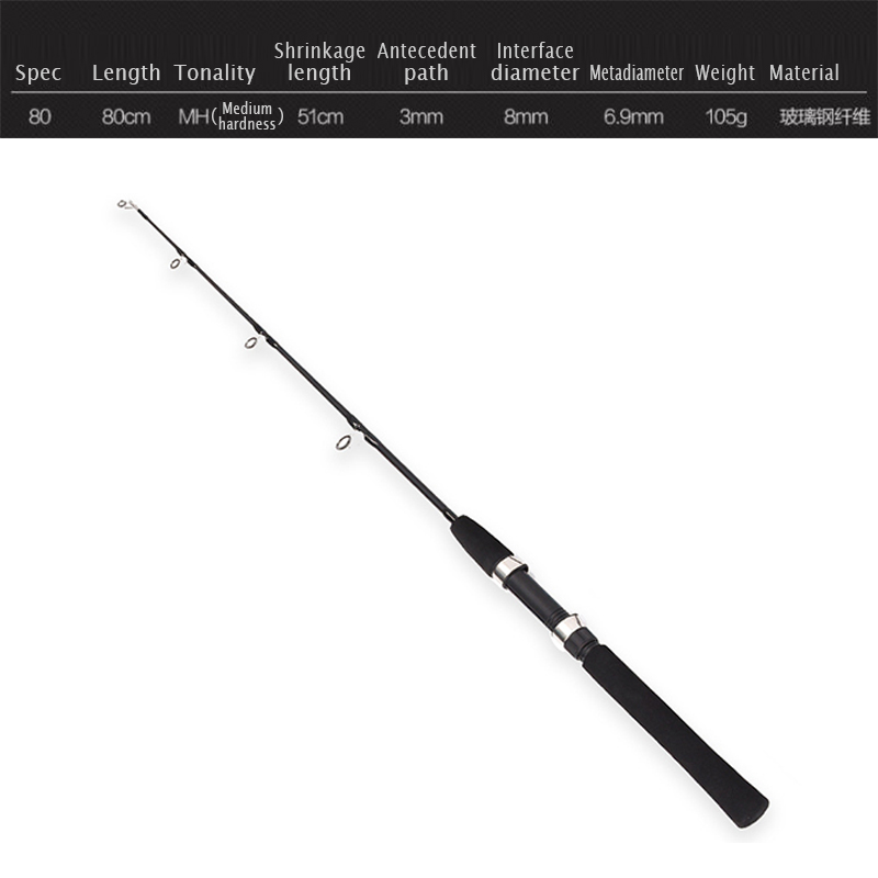 80Cm Fishing Rods Ice Fishing  - Ice Fishing Reel review and price