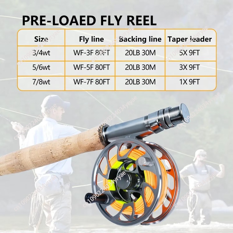 8 Fan Premium Fly Fishing Comb - Fly Reel review and price
