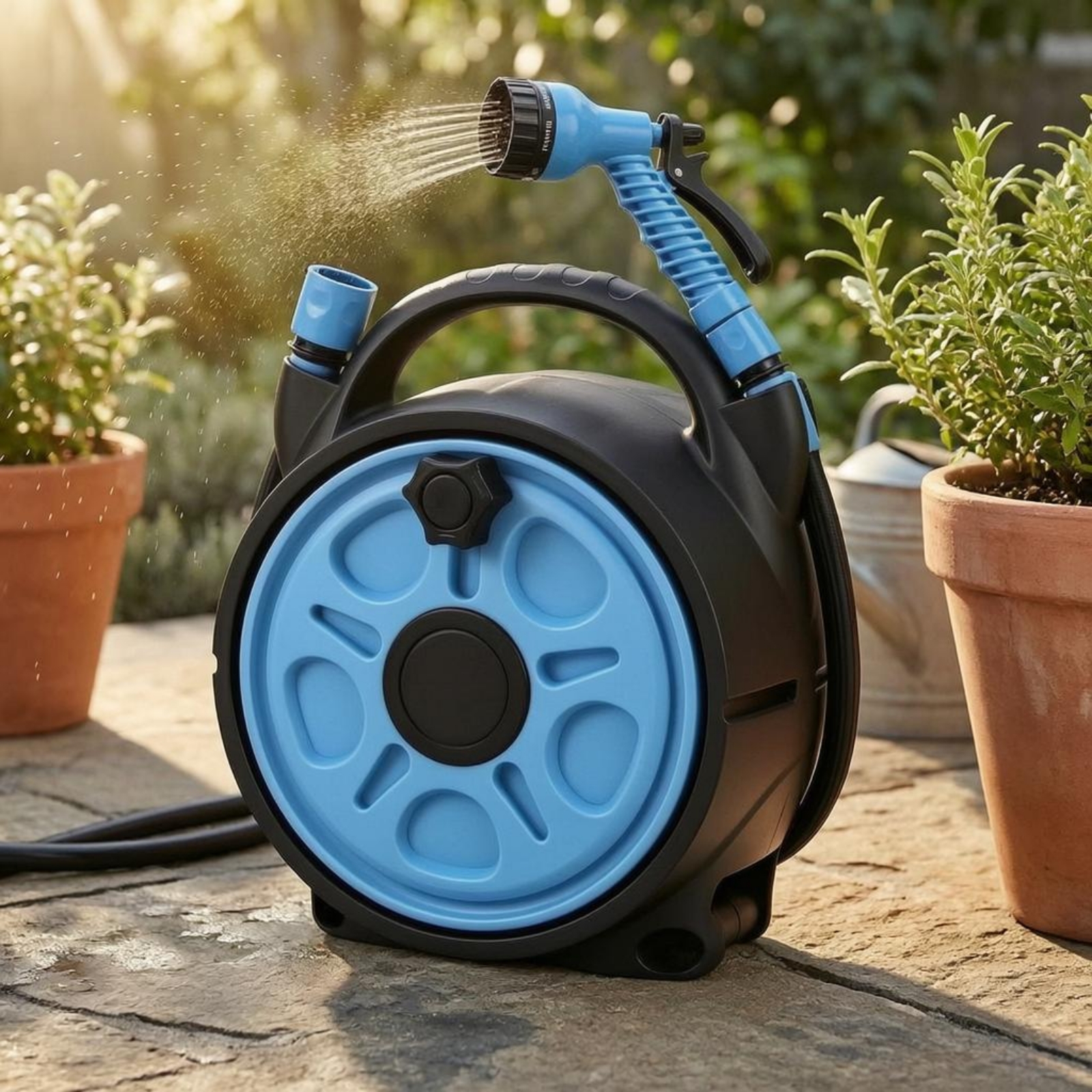 Hose Reel Sprayer Portable Car - Reel Handle review and price